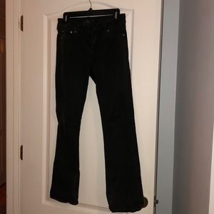 Black Lucky Brand Boot Cut Stretchy Jeans
